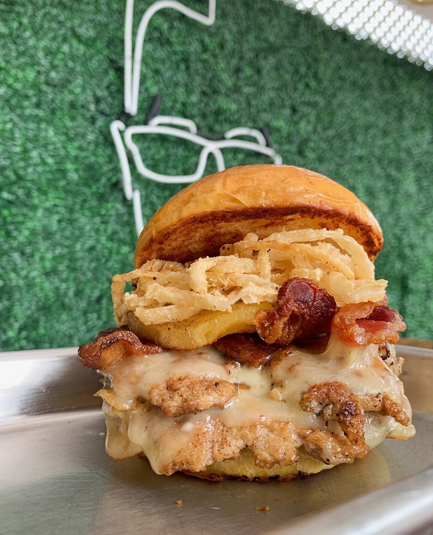 I'm sorry for what i said before i had my #Samburger 🍔😅⁠
⁠
Have you tried our Teriyaki Bacon Burger with double chicken patty?! If not...well you're missing out! ⁠
⁠
Tap the link in our bio to get it now!!